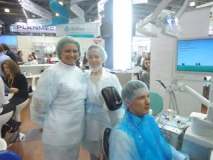    Стоматологические гигиенисты активно принимали участие в диалоге с посетителями  в рамках выставки «Стоматологический Салон 2012» в Москве.